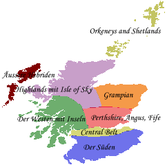 Schottland, Geographie